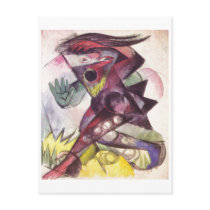 Franz Marc - Caliban Tempest Shakespeare 1914 Postcard