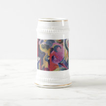 Franz Marc - Composition III 1914 Canvas Abstract Coffee Mugs