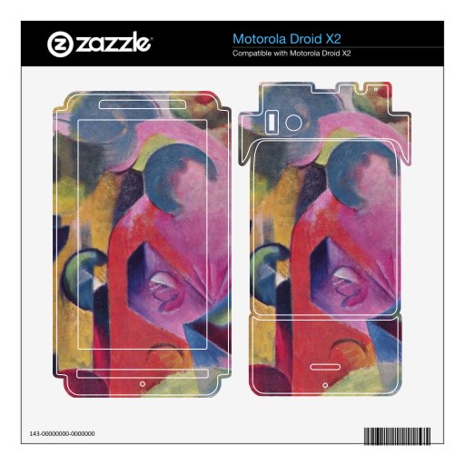 Franz Marc - Composition III Motorola Droid X2 Skin