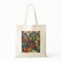 Franz Marc - Foxes 1913 Oil Canvas Red Fox Sly Bags