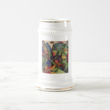 Franz Marc - Foxes 1913 Oil Canvas Red Fox Sly Mug