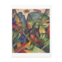 Franz Marc - Foxes 1913 Oil Canvas Red Fox Sly Postcards