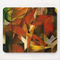 Franz Marc - Foxes mousepads by MasterpieceArt Franz Marc - Foxes mousepads