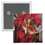 Franz Marc - Foxes Pinback Buttons