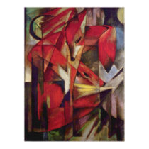 Franz Marc - Foxes posters