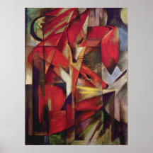 Franz Marc - Foxes Posters