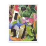 Franz Marc - House w/ Trees Small Composition 1914 Postcard