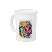 Franz Marc - Small composition II Drink Pitchers