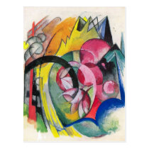 Franz Marc - Small composition II postcards