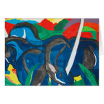 Franz Marc - The Blue Horse Card