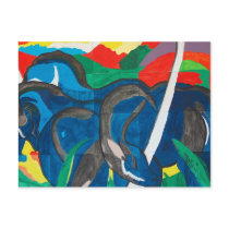 Franz Marc - The Blue Horse Postcard