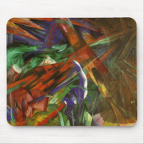 Franz Marc - The Fate of Animals mousepads by MasterpieceArt Franz Marc - The Fate of Animals mousepads