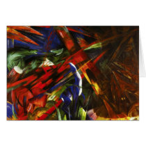Franz Marc Tierschicksale Note Card