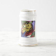 Franz Marc - Tiger 1912 Cat Jungle Canvas Yellow Mugs
