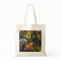 Franz Marc - Tyrol Tirol 1914 Oil Canvas Light Orb Bag