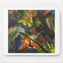 Franz Marc - Tyrol Tirol 1914 Oil Canvas Light Orb Mousepads