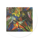 Franz Marc - Tyrol Tirol 1914 Oil Canvas Light Orb stickers