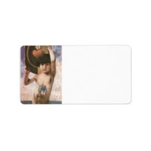 Franz von Stuck - Amor Address Label