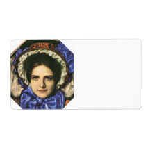 Franz von Stuck - Daughter Mary Personalized Shipping Label