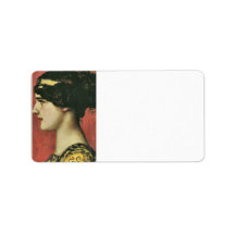 Franz von Stuck - Mary as a Greek Custom Address Labels