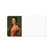 Franz von Stuck - Mrs Patzak Custom Address Labels