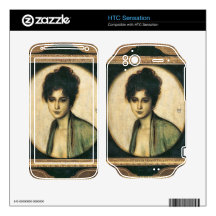 Franz von Stuck - Portrait of Mrs Feez Skins For HTC Sensation