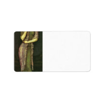 Franz von Stuck - The beautiful Helena Address Label
