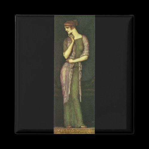 Franz von Stuck - The beautiful Helena Fridge Magnet