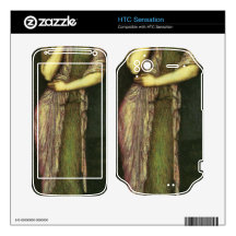 Franz von Stuck - The beautiful Helena HTC Sensation Decals