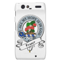 Fraser Clan Badge Motorola Droid RAZR Cover