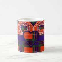 Fraser Scottish tartan Coffee Mugs