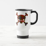 Fraser Tartan Skull No Banner Mug