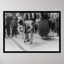 Fraternity Initiation Prank in Washington, DC 1922 Poster