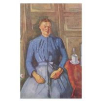 Frau mit Kaffeekanne stationery