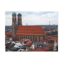 Frauenkirche Postcard by ashlandt Frauenkirche Postcard