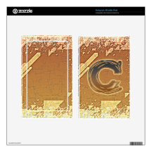 FRAZZLE MONOGRAM C SKIN FOR KINDLE FIRE