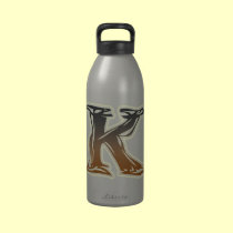 FRAZZLE MONOGRAM K water bottles
