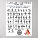 FRB Hand Signals for the Superdole Print