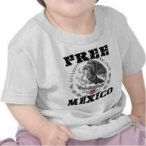 Fre e Mexico t-shirts by osgFre Fre e Mexico t-shirts