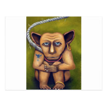 Freak on a Leash Post Card