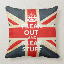 Freak Out And Break Stuff pillows