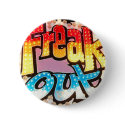 FREAK OUT buttons by Horseshoes3 FREAK OUT buttons