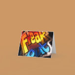 Freak Out Notecard