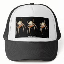 Freak Out on Black Trucker Hats