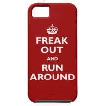 Freak Out & Run Around iPhone 5 Case