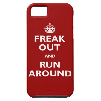 Freak Out & Run Around iPhone 5 Case