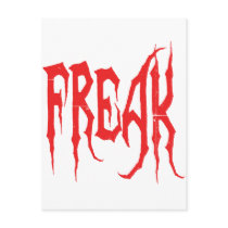 Freak postcards