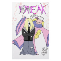 Freak stationery by RoboInvisaBunny Freak stationery