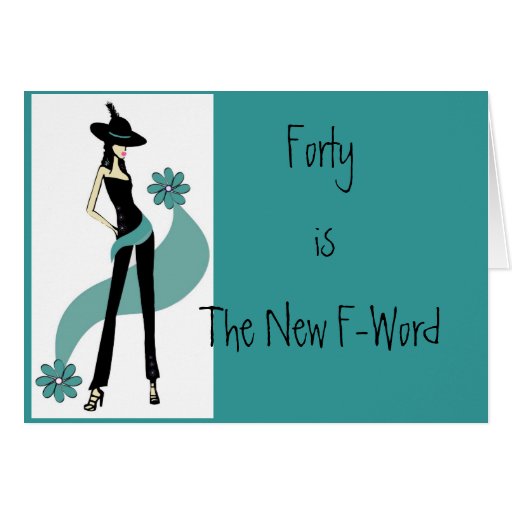 Freakin' Fabulous 40th Birthday Card for Women Freakin' Fabulous 40th Birthday Card for Women