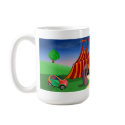 Freaks and Circuses Large Mug by ChiaPetRescue Freaks and Circuses Large Mug